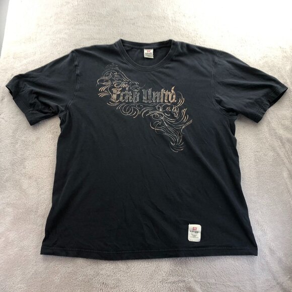 Ecko Unltd Men T-Shirt 2XL Black Short Sleeve Cotton Casual Graphic Tee Crewneck - Picture 11 of 14